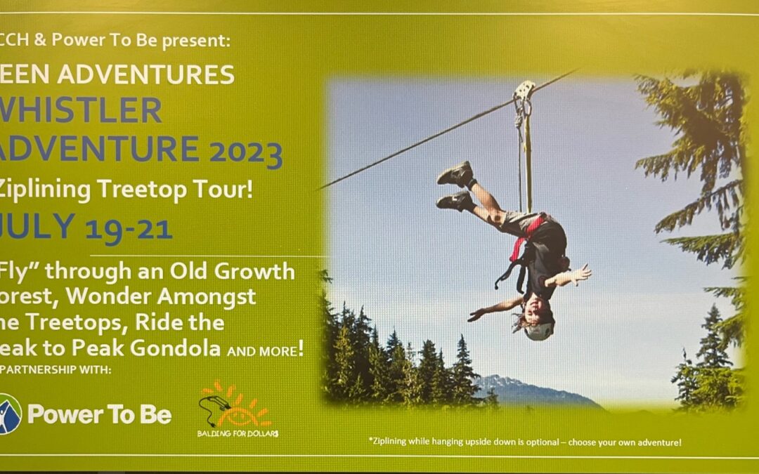 Teen Adventures are BACK! Join us in Whistler in July.